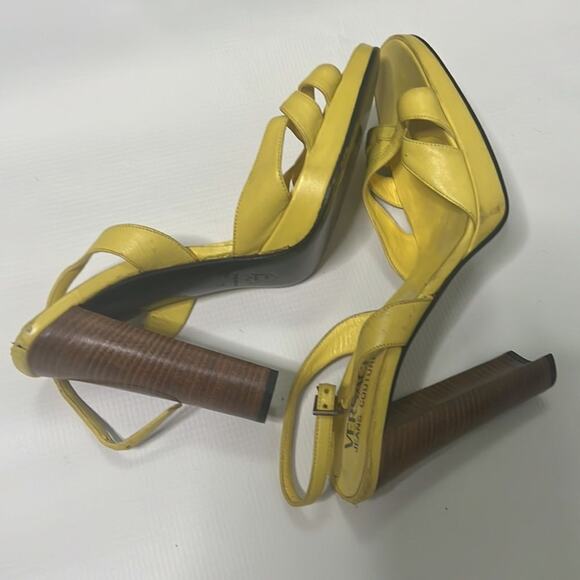 VERSACE LEATHER SANDALS SIZE 39‎ - Picture 3 of 8
